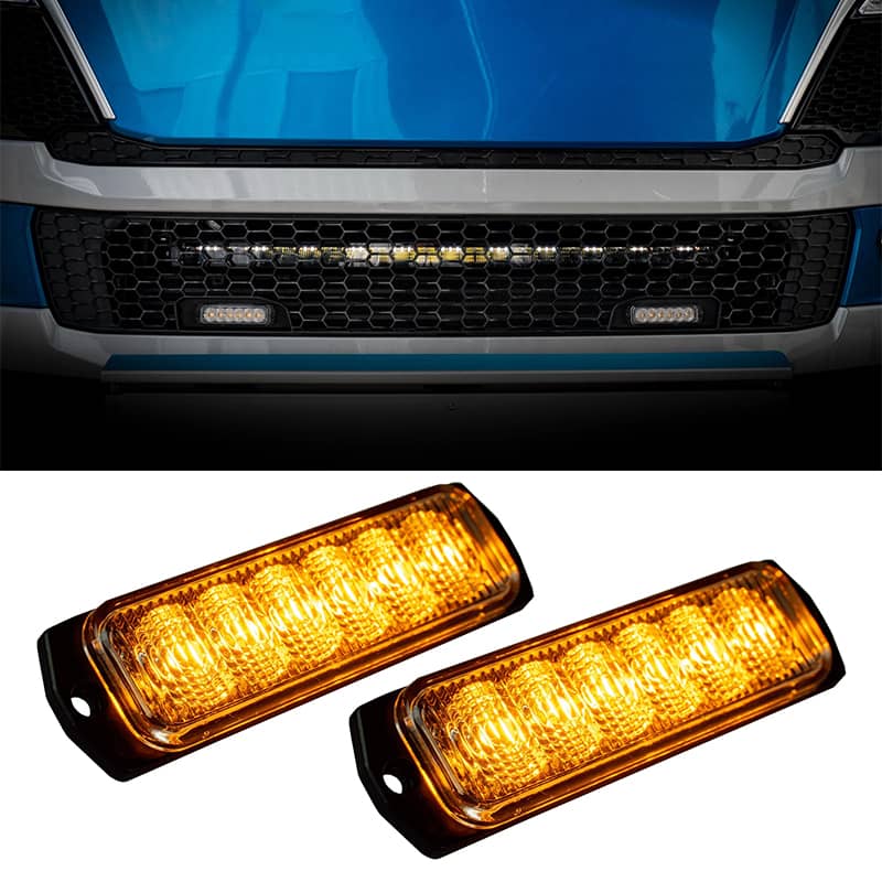 Kit Feux Flash orange avec Supports Scania Next Generation photo 1