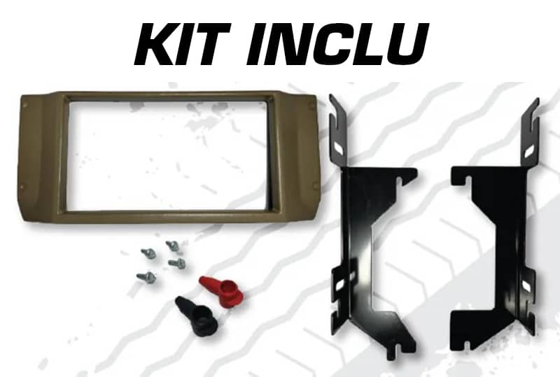 Kit de montage pour Four Micro onde 24v camion Mercedes Actros MP5 et MP4 et Arocs 4/5 Bigspace