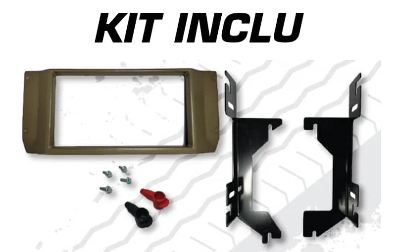 Kit de montage pour Four Micro onde 24v camion Mercedes Actros Procabin et eActros Bigspace