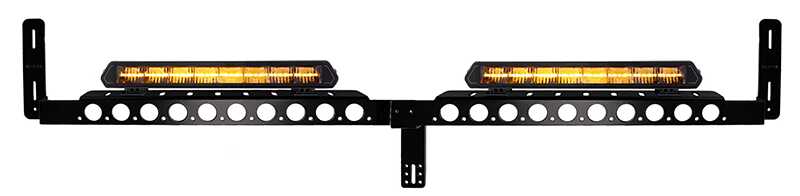 Pack 2 Barres LEDs 14 pouces Epix Ledson pour Volvo FH 2014-2020 Blanc / Orange / Flash