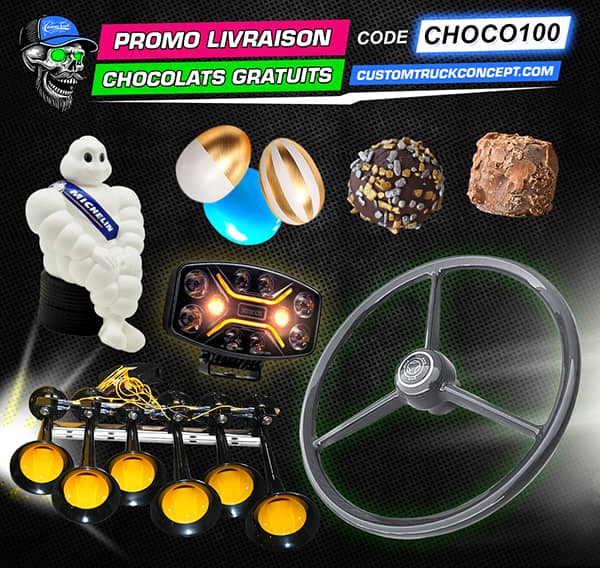 Promo Paques en Avril chez Custom Truck Concept