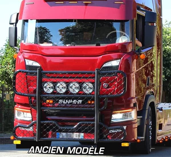 Equipement ancien Pare Buffle en aluminium anodisé Hypro Maxi Scania Next Generation