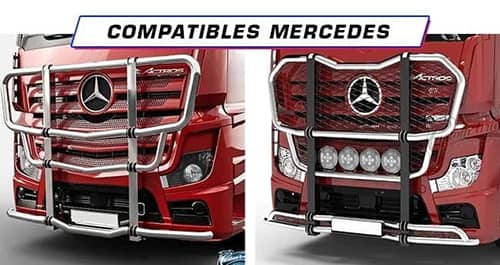 Pare buffle camion Mercedes