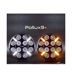 Phare longue portée Pollux full LEDs veilleuse orange / blanche
