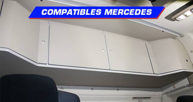 Placard de rangement pour camion Mercedes