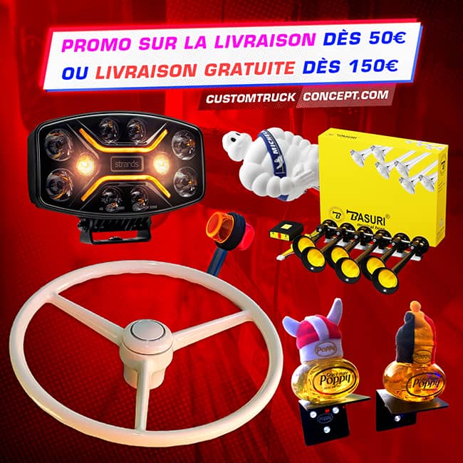 Promo du mois de Mars chez Custom Truck Concept