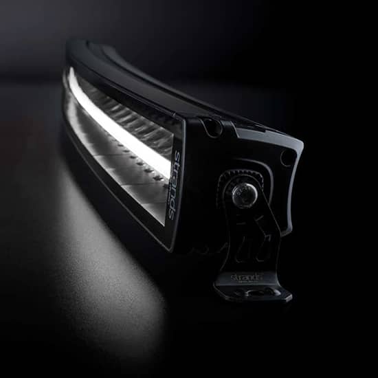 Rampe Barre Led Siberia XPA DRC 32 pouces 2 rangées incurvées éclairage blanc