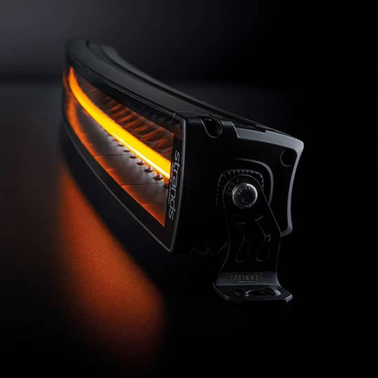 Rampe Barre Led Siberia XPA DRC 32 pouces 2 rangées incurvées éclairage orange