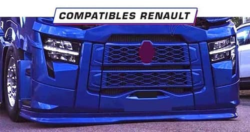 Spoiler pour camion Renault