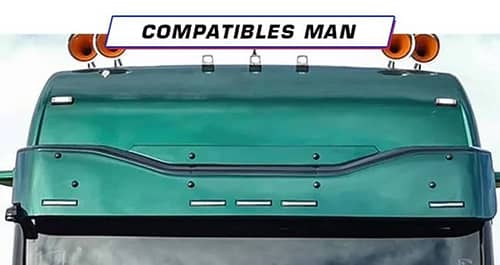 Visière compatible camion MAN