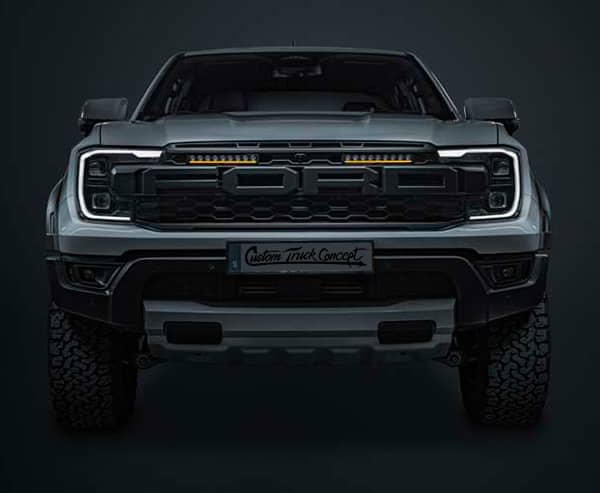 Dimensions de la Barre LED blanche / orange Nuuk D-Line 9-36 volts sur voiture