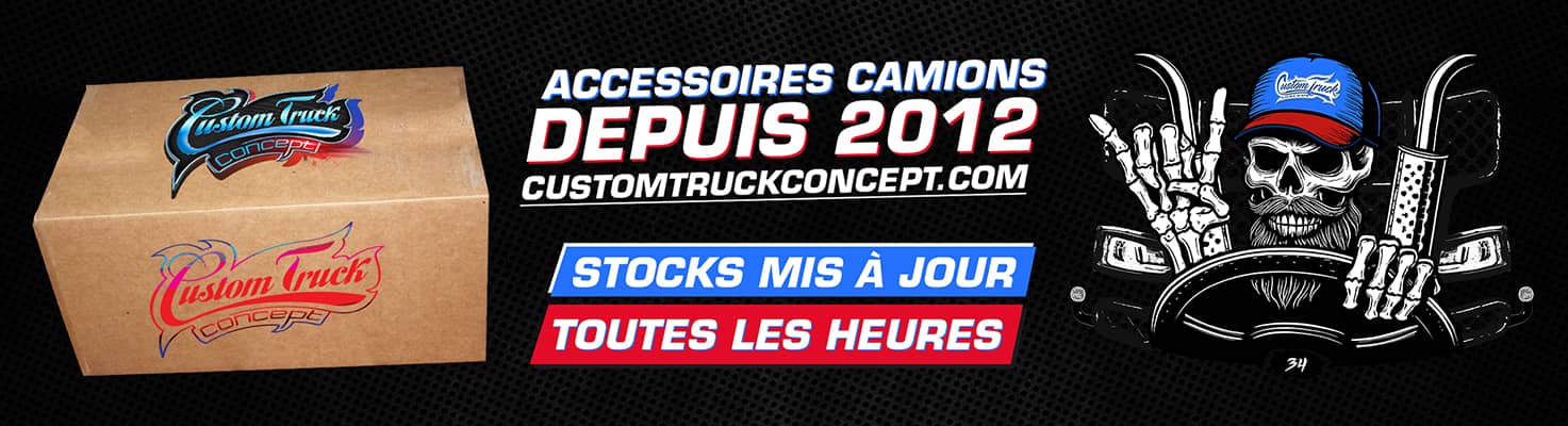Personnalisatin camion poids lourd chez Custom Truck Concept